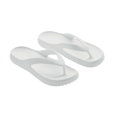 Chanclas de playa en EVA talla 38-39 Blanco