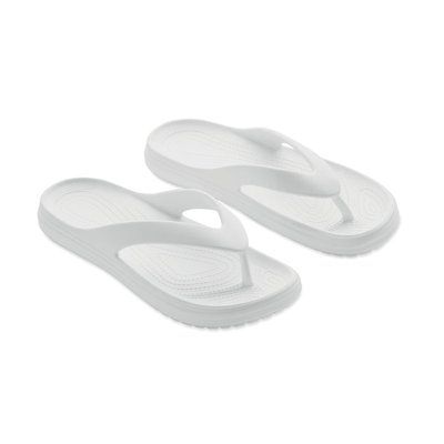 Chanclas de playa EVA talla 40-41 Blanco
