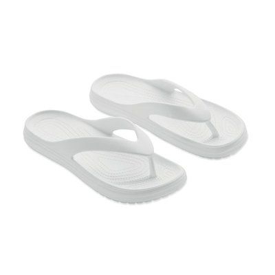 Chanclas de playa de EVA talla 44-45 Blanco