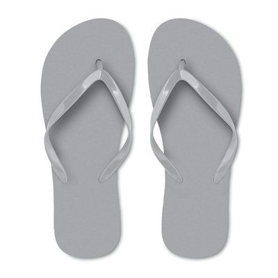 Chanclas Playa PE en 2 Tallas Gris M