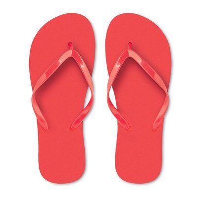 Chanclas Playa PE Talla M Rojo L