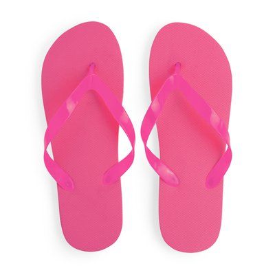 Chanclas de playa con suela de PE Fucsia 42-44
