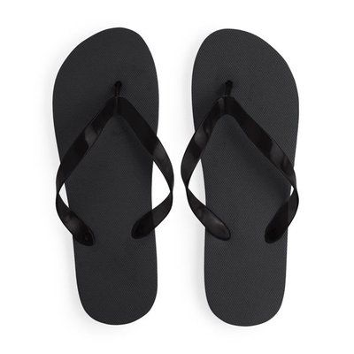 Chanclas de playa con suela de PE Negro 36/38