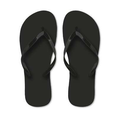 Chanclas de playa con tiras PVC talla M