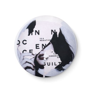 Chapa personalizada redonda Ø 4,4 cm