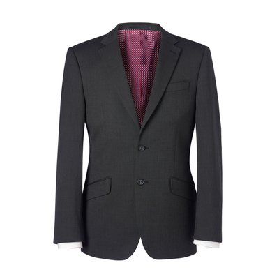 Chaqueta con acabado antimanchas Charcoal Pin Dot 44 Uk