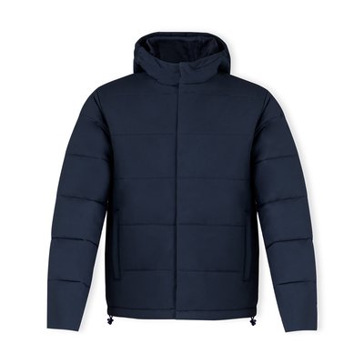Chaqueta Acolchada con Capucha Fija Mar XL