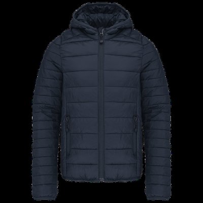 Chaqueta acolchada con capucha infantil Navy 10/12 Ans