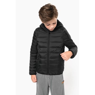 Chaqueta acolchada con capucha infantil