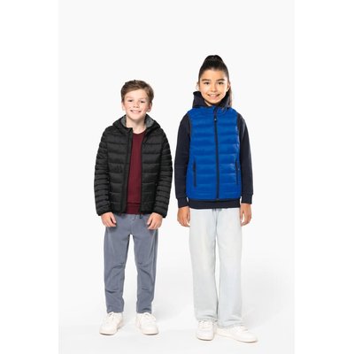 Chaqueta acolchada con capucha infantil