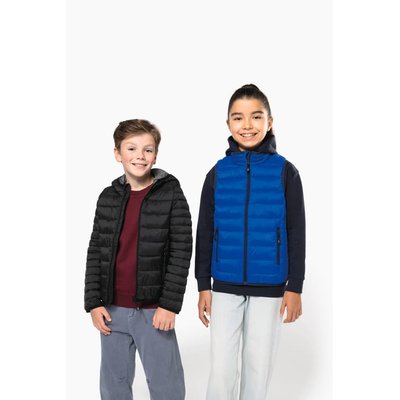 Chaqueta acolchada con capucha infantil