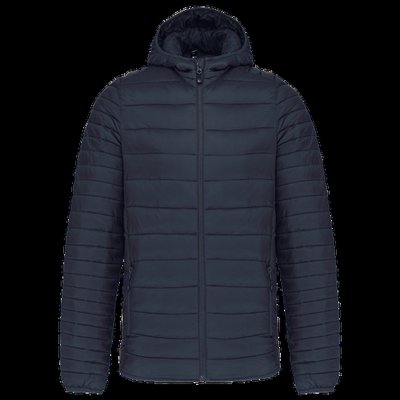 Chaqueta acolchada con capucha Navy L