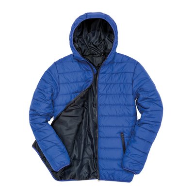 Chaqueta acolchada cortavientos hidrófuga Royal / Navy S