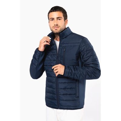 Chaqueta acolchada hombre cuello alto