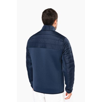 Chaqueta acolchada hombre cuello alto