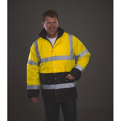 Chaqueta alta visibilidad impermeable