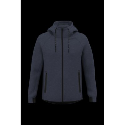 Chaqueta de chándal con capucha French Navy Heather 3Xl