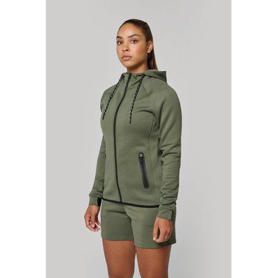 Chaqueta de chándal con capucha mujer