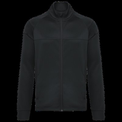 Chaqueta de chándal reciclada unisex Black S