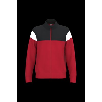 Chaqueta de chándal unisex Sporty Red / Black Xs