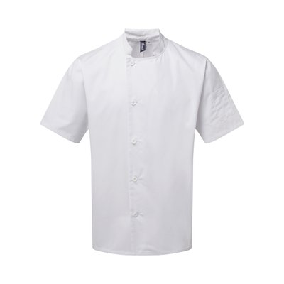 Chaqueta de chef Cuello mandarín White S