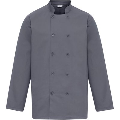 Chaqueta de cocina cierre cruzado Steel XL