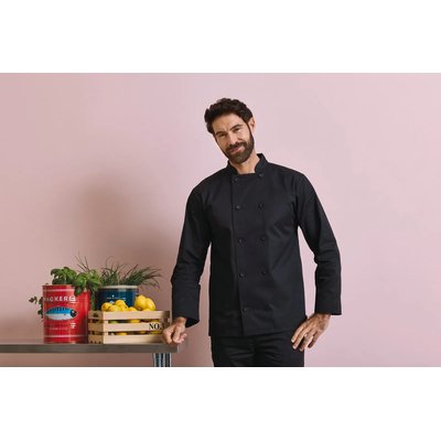 Chaqueta de cocina cierre cruzado
