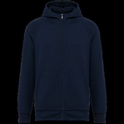 Chaqueta con cremallera y capucha Deep Navy S