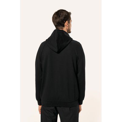 Chaqueta con cremallera y capucha
