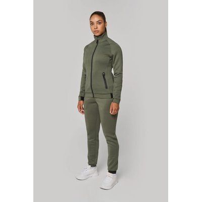 Chaqueta cuello alto mujer