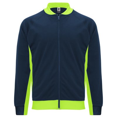 Chaqueta deportiva con bolsillos MARINO/VERDE FLUOR 4