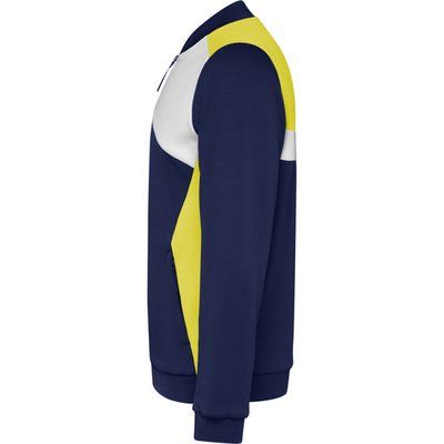 Chaqueta deportiva con cremallera y bolsillos laterales