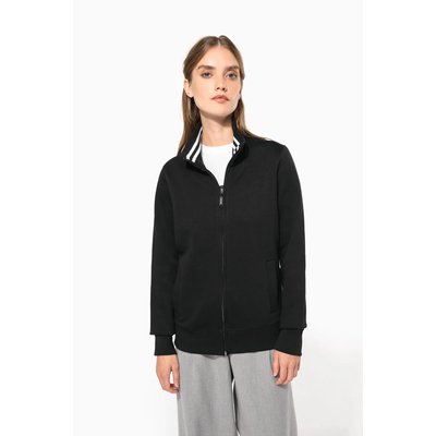 Chaqueta de felpa perchada de mujer Navy L