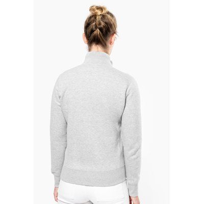 Chaqueta de felpa perchada de mujer