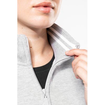 Chaqueta de felpa perchada de mujer