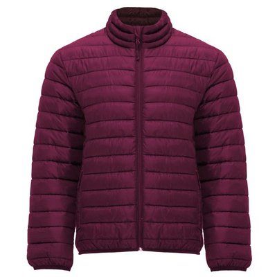 Chaqueta hombre acolchada pluma ROJO CIRUELA 2XL