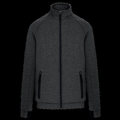 Chaqueta hombre con cierre cremallera Deep Grey Heather XL