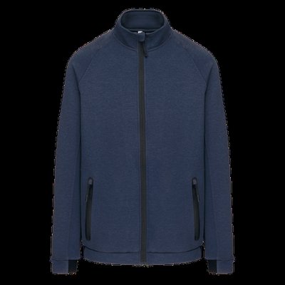 Chaqueta hombre con cierre cremallera French Navy Heather L