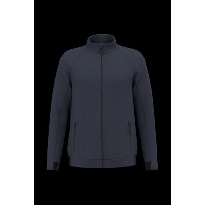 Chaqueta hombre con cierre cremallera French Navy Heather Xl