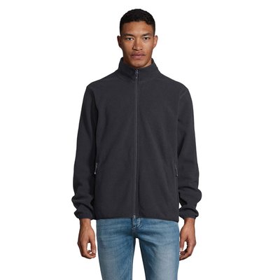 Chaqueta Hombre Cuello Alto y Bolsillos Azul Mar XL