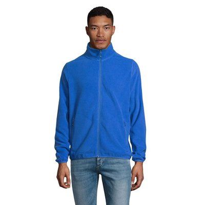 Chaqueta Hombre Cuello Alto y Bolsillos Azul Royal 4Xl