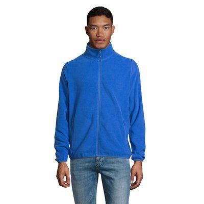 Chaqueta Hombre Cuello Alto y Bolsillos Azul Royal Xxl