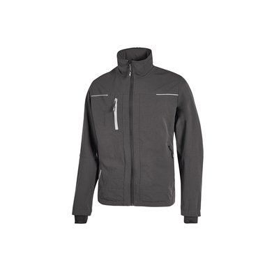Chaqueta hombre repelente al agua y transpirable Asphalt Grey 4XL