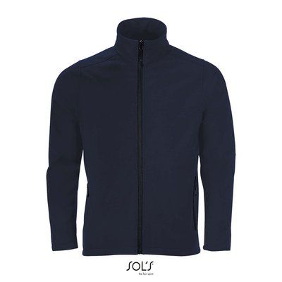 Chaqueta Hombre Softshell con Forro Polar French Marino L