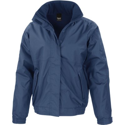 Chaqueta impermeable cortavientos con capucha Navy XXL