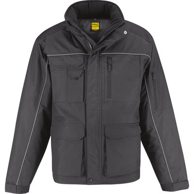 Chaqueta impermeable y cortavientos DARK GREY XXL