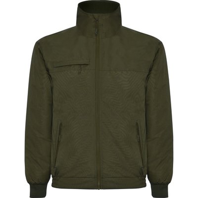 Chaqueta Impermeable con Forro Micropolar Verde Militar 3Xl