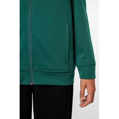 Chaqueta infantil con cremallera