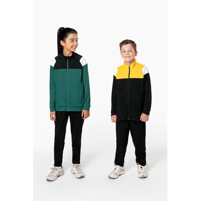 Chaqueta infantil con cremallera