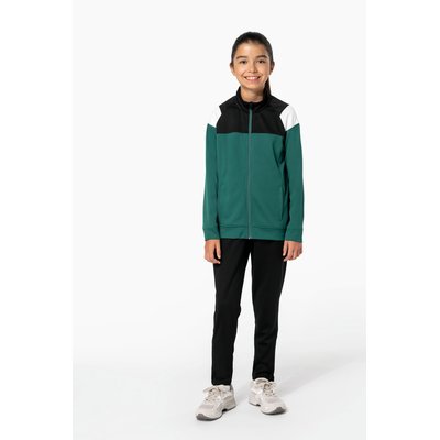 Chaqueta infantil con cremallera